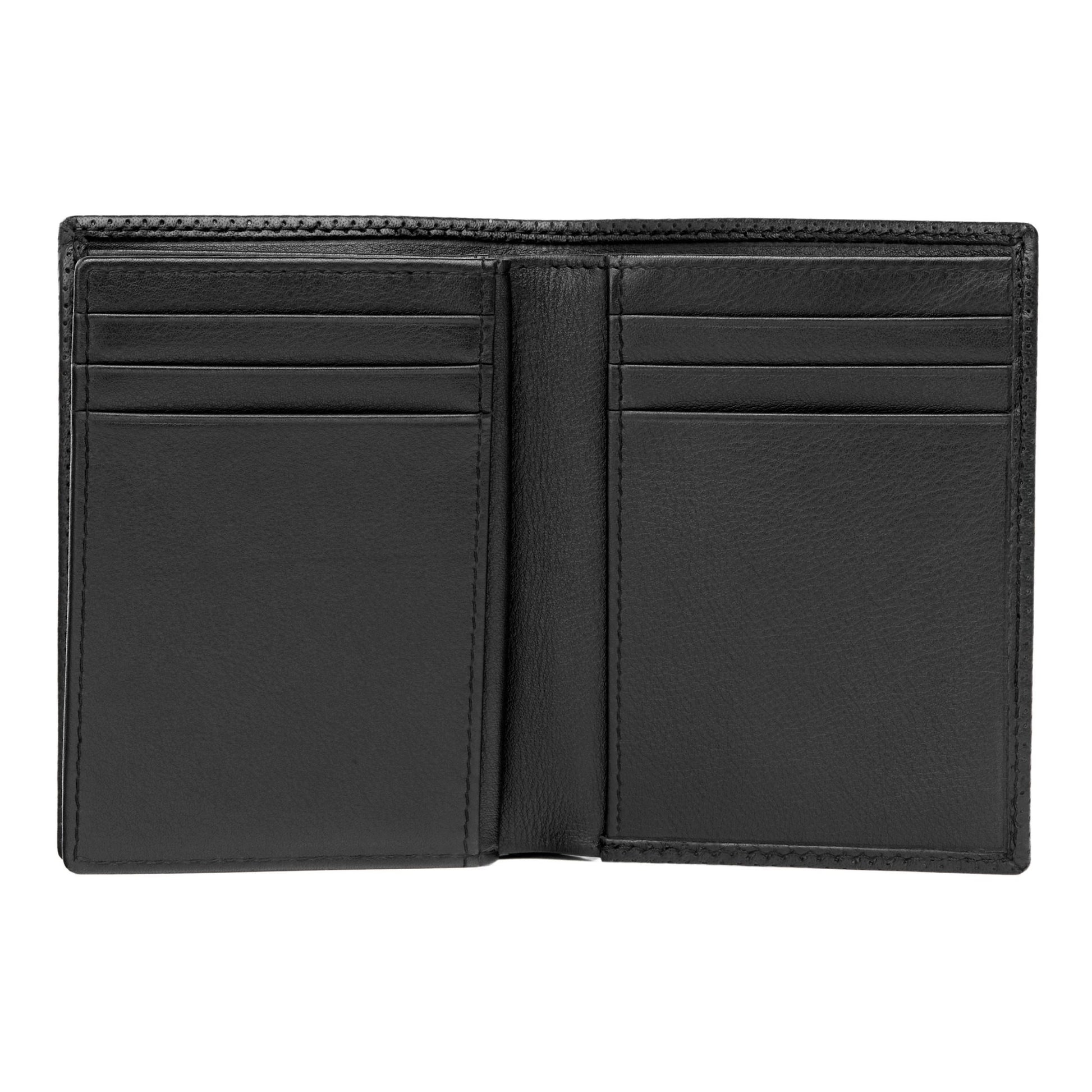 Card holder trifold Islington Black