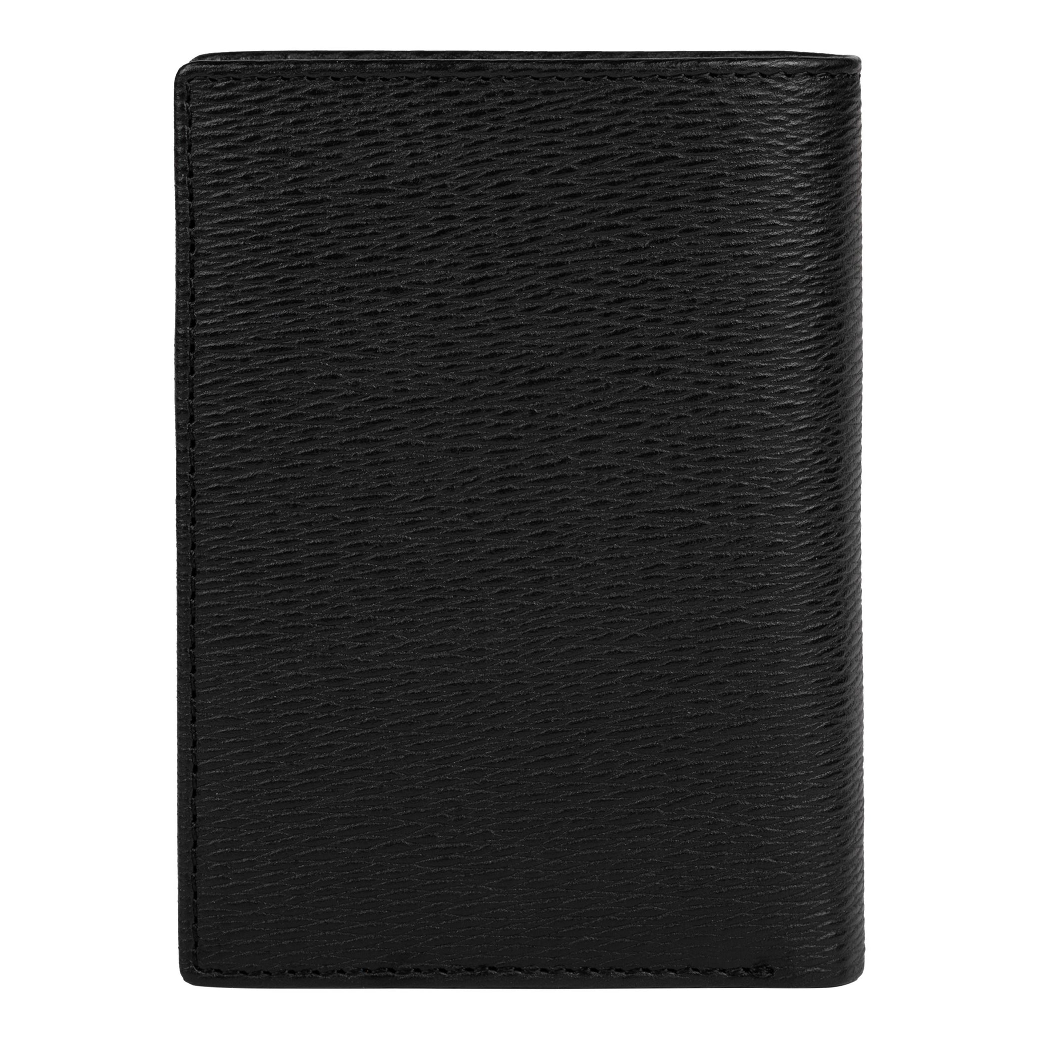 Porte-cartes à rabat Bond noir