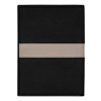 Passport holder Delano Taupe &amp; Black