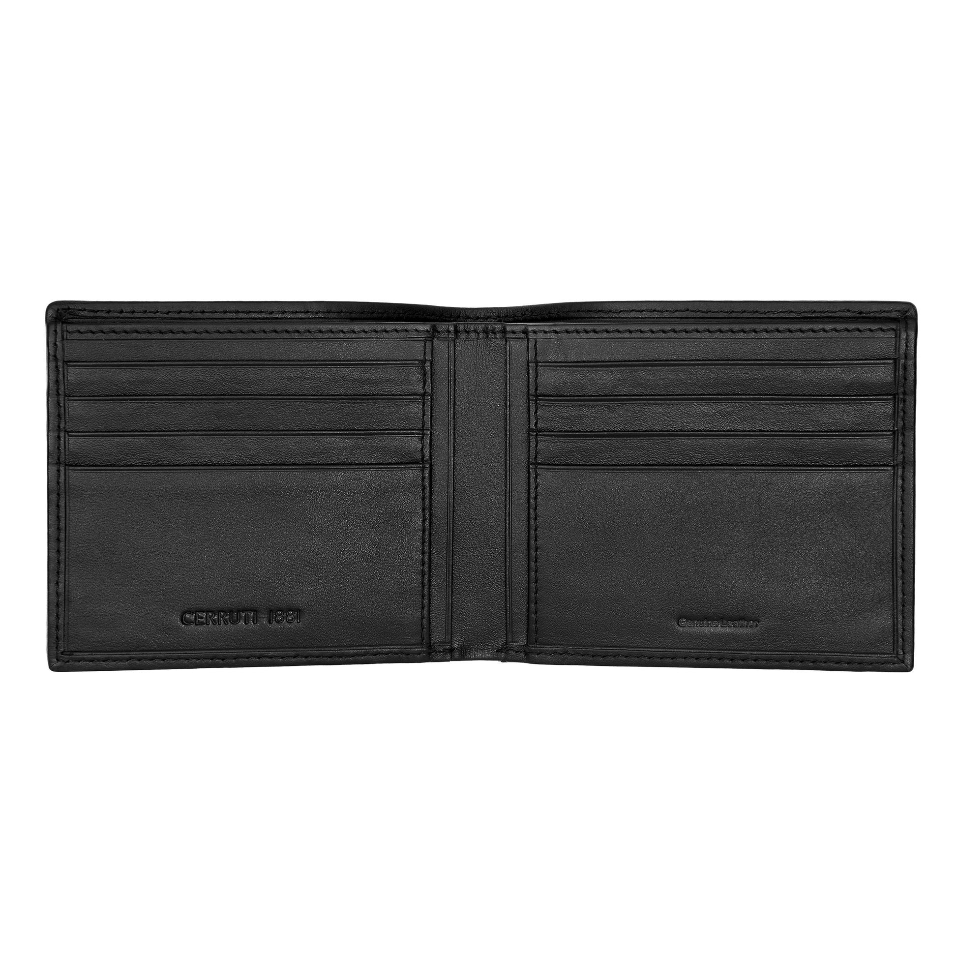 Card wallet Delano Taupe &amp; Black