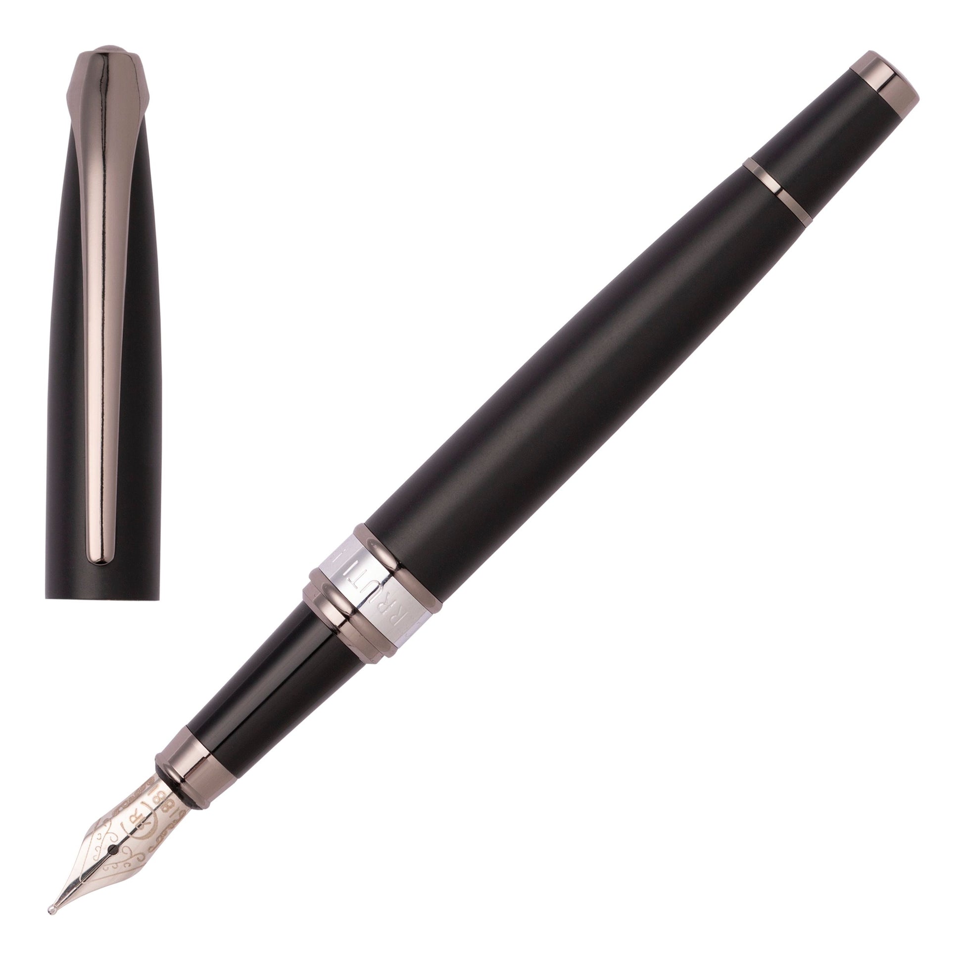 Stylo plume Abbey noir mat