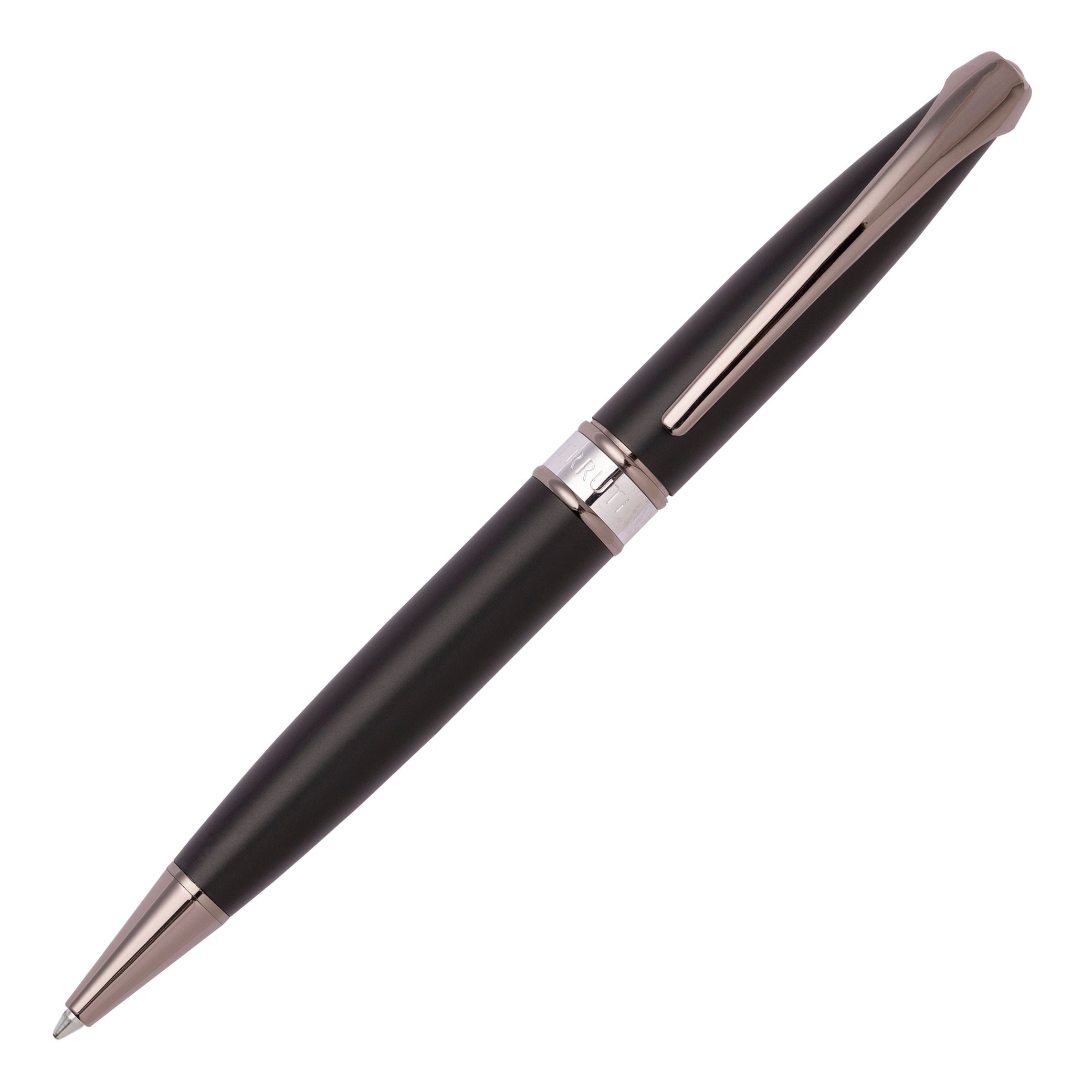 Stylo à bille Abbey noir mat