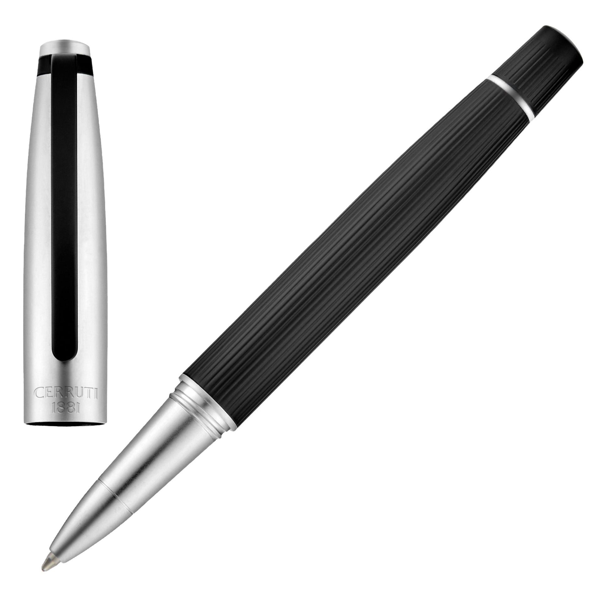 Rollerball pen Benson Black &amp; Chrome