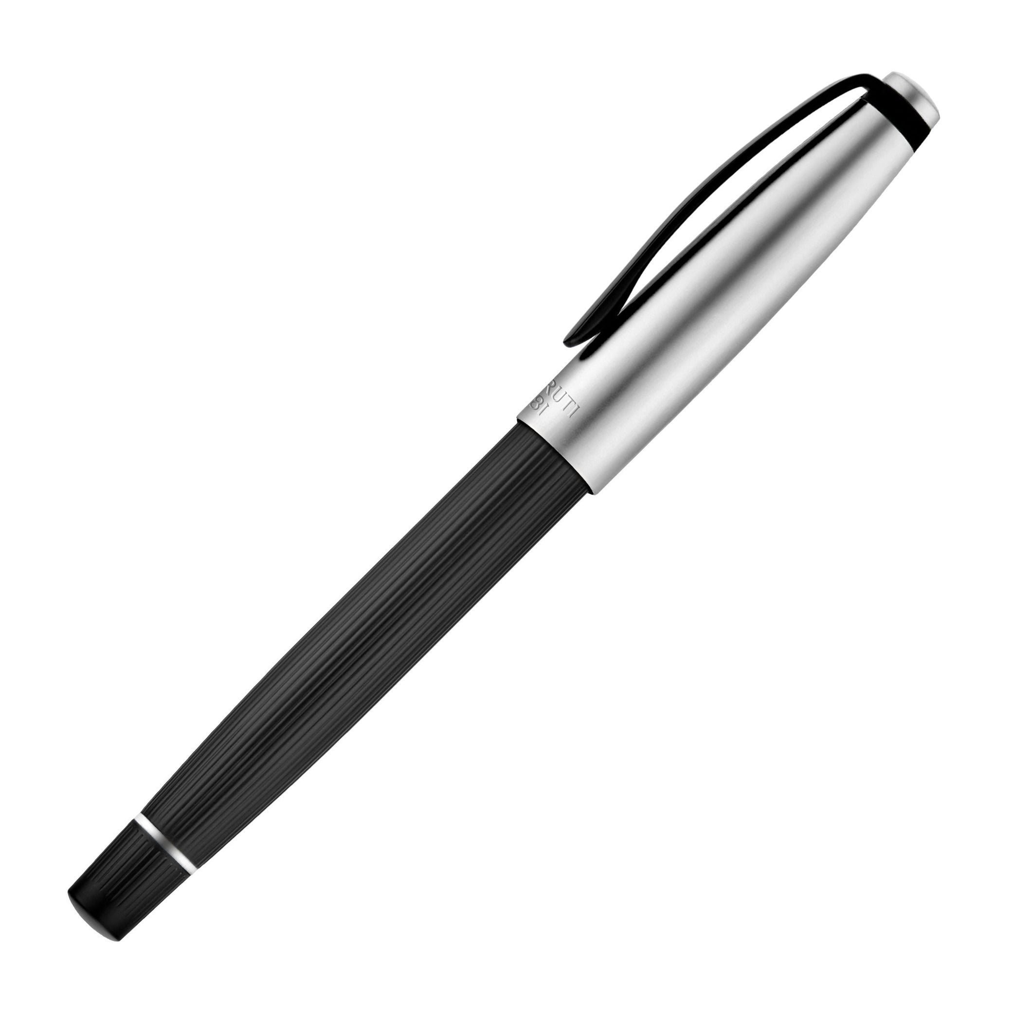 Rollerball pen Benson Black &amp; Chrome