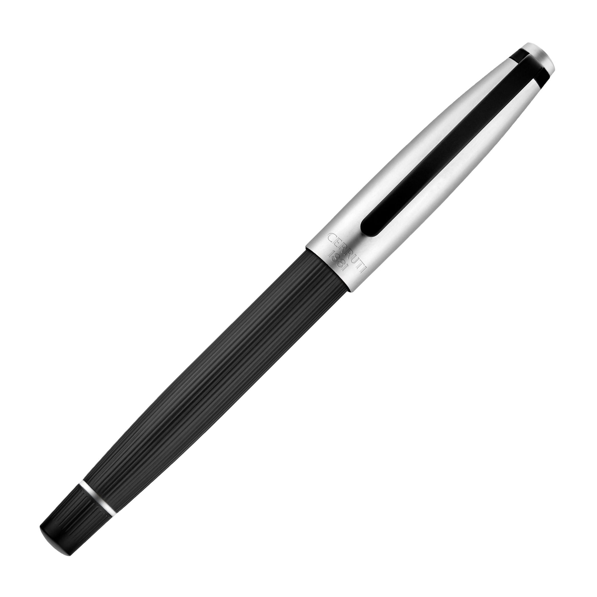 Rollerball pen Benson Black &amp; Chrome