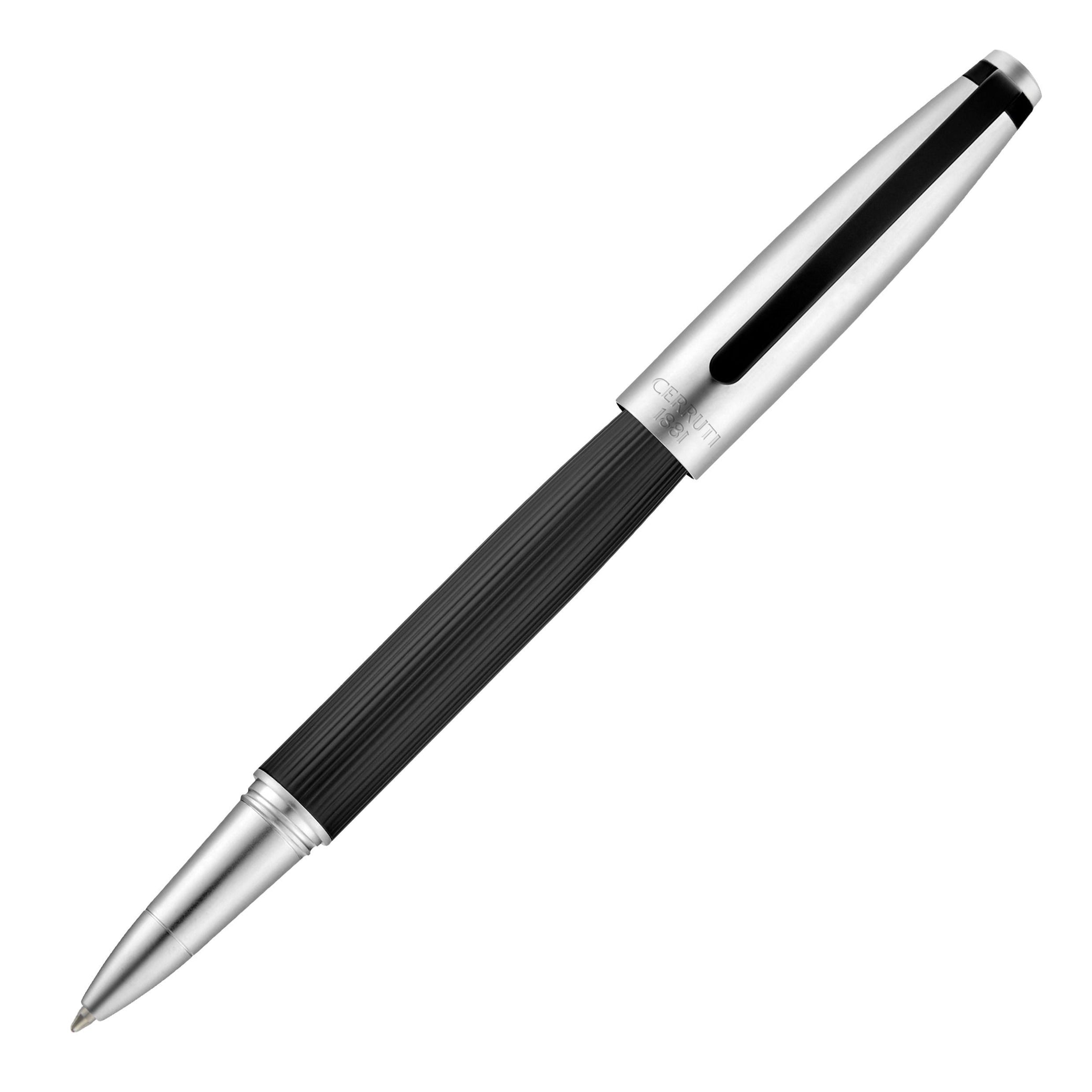 Rollerball pen Benson Black &amp; Chrome