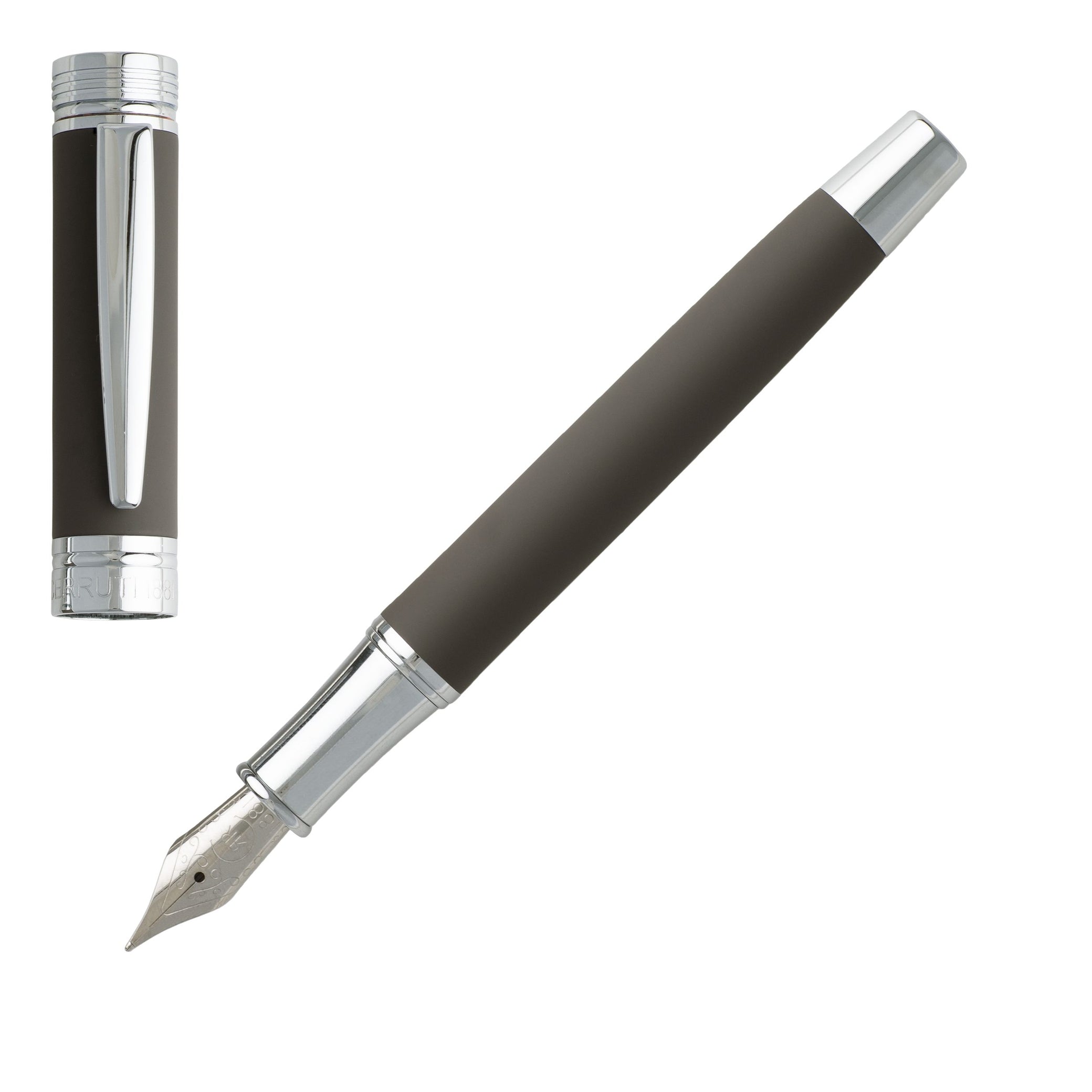 Stylo plume Zoom Taupe Doux