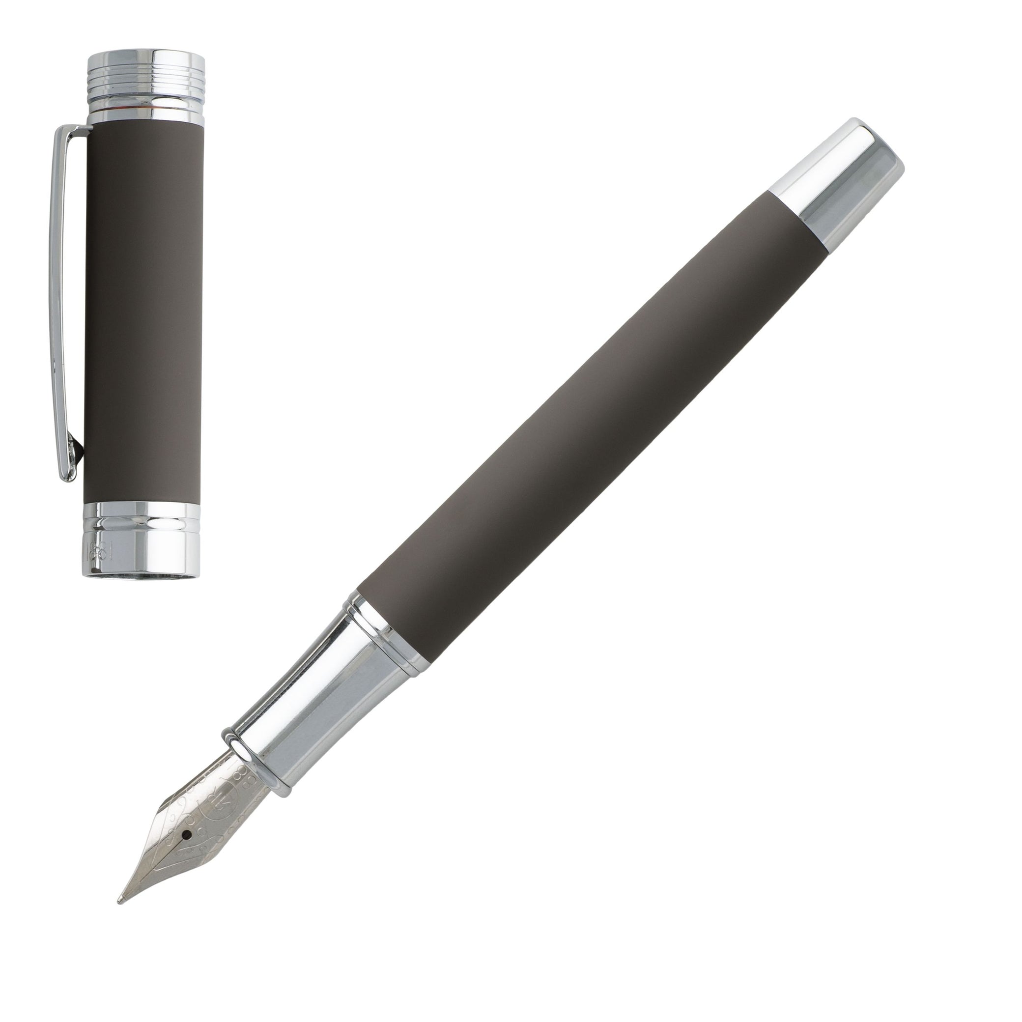 Stylo plume Zoom Taupe Doux