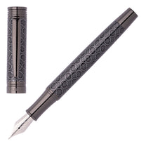 Stylo-plume Logomania Gris