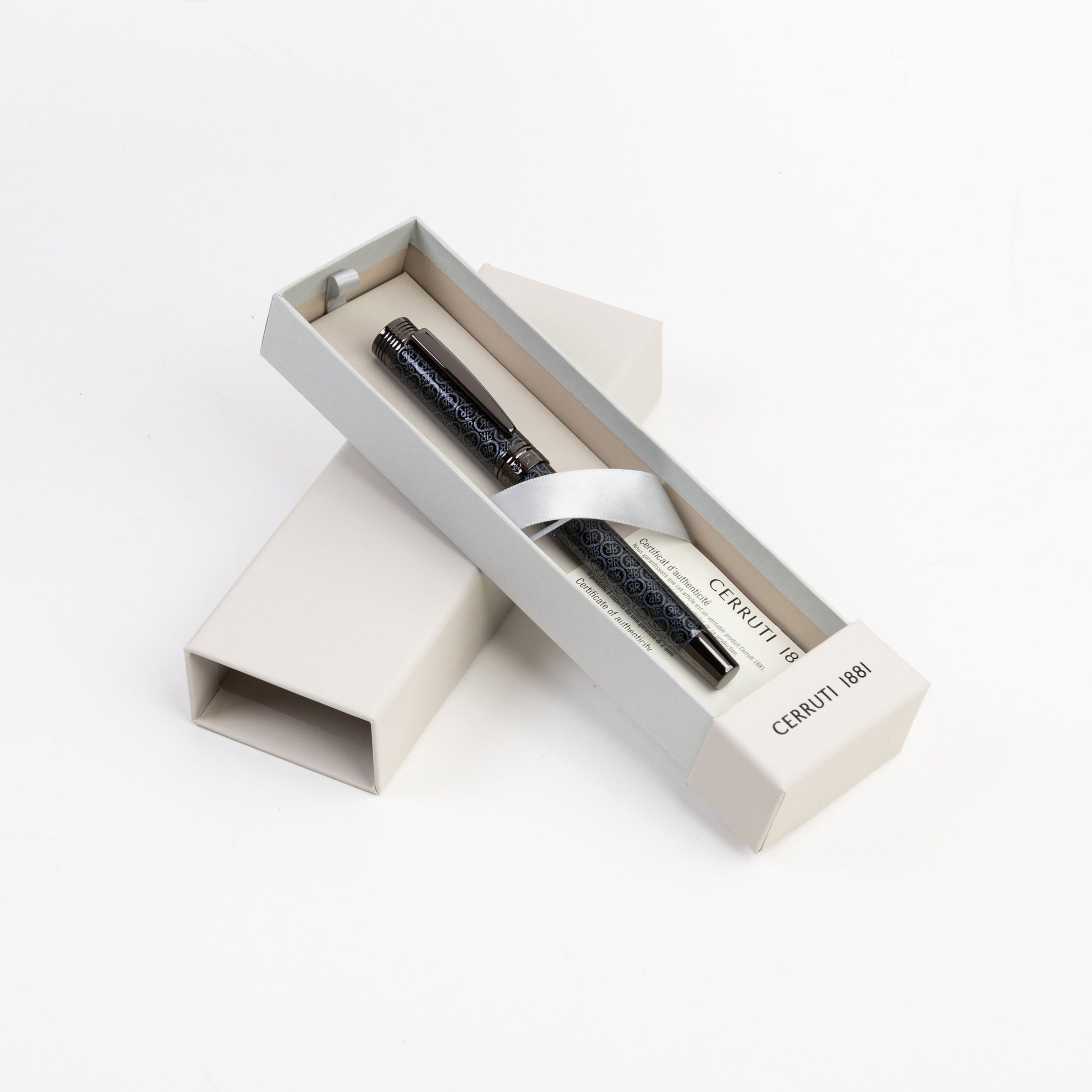 Stylo-plume Logomania Gris