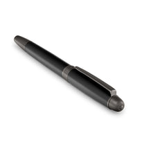 Stylo-plume Holborn noir et gris métallisé