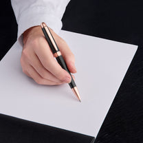 Ballpoint pen Holborn Black &amp; Rosegold