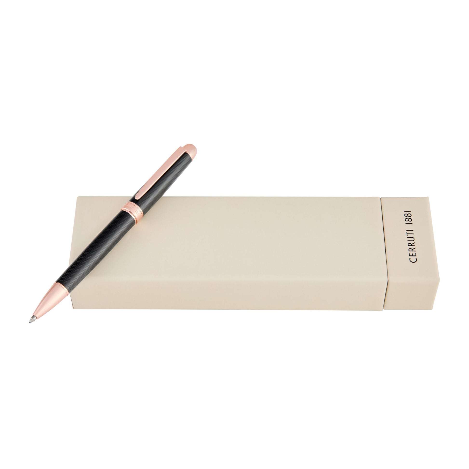 Ballpoint pen Holborn Black &amp; Rosegold