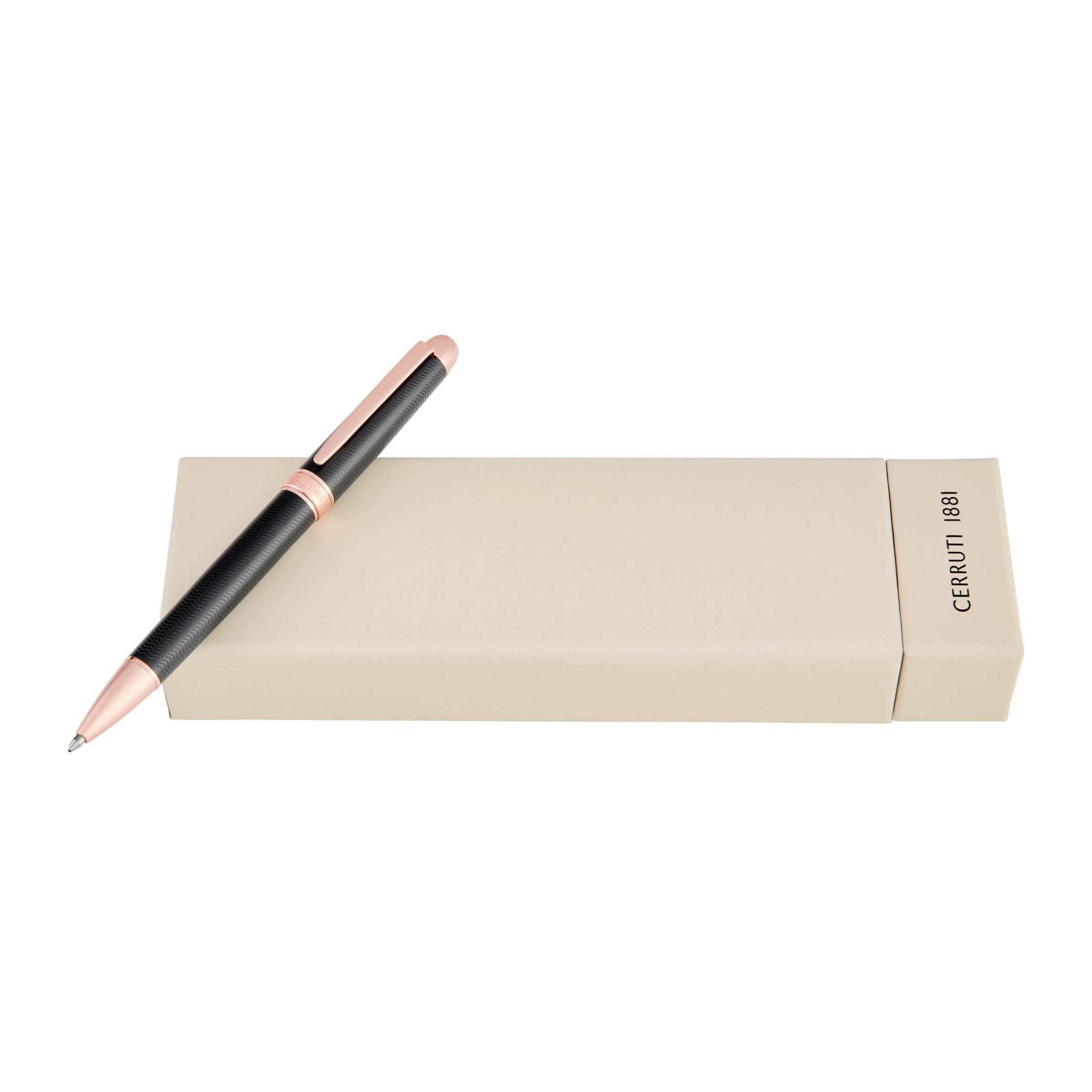 Ballpoint pen Holborn Black &amp; Rosegold