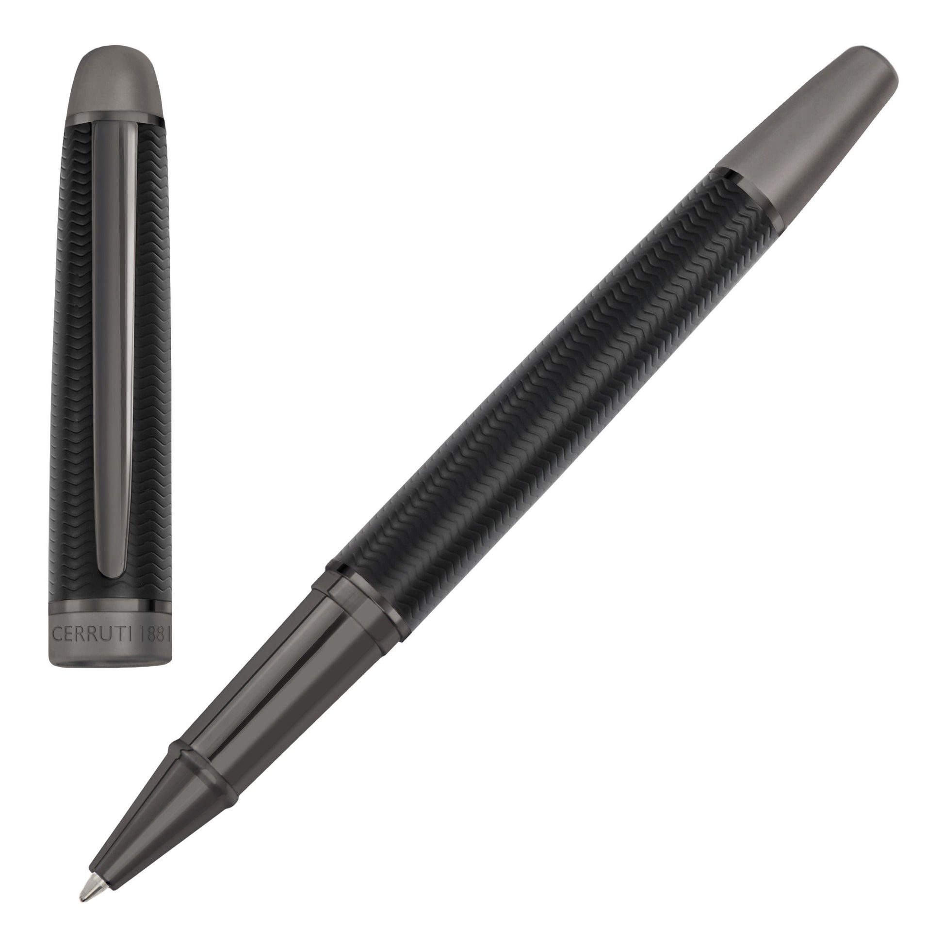Rollerball pen Holborn Black &amp; Gun