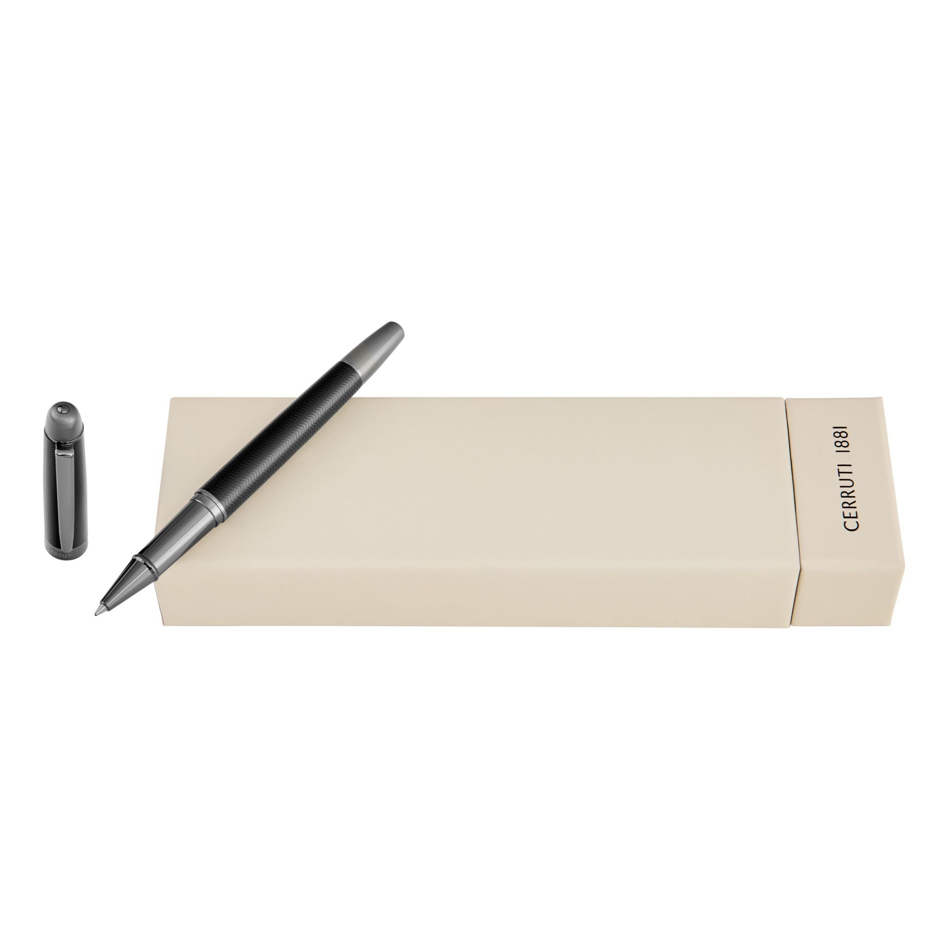 Rollerball pen Holborn Black &amp; Gun