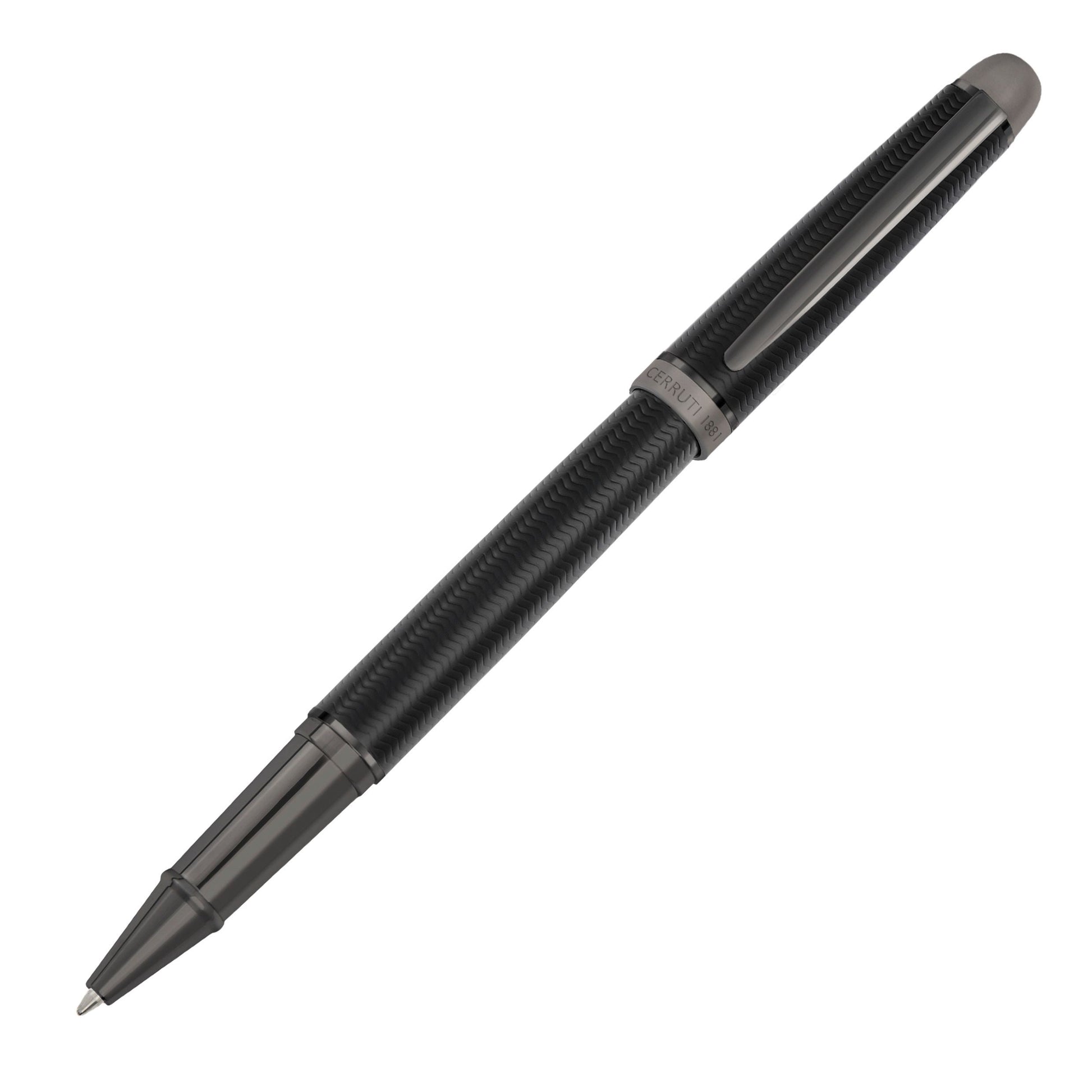 Rollerball pen Holborn Black &amp; Gun