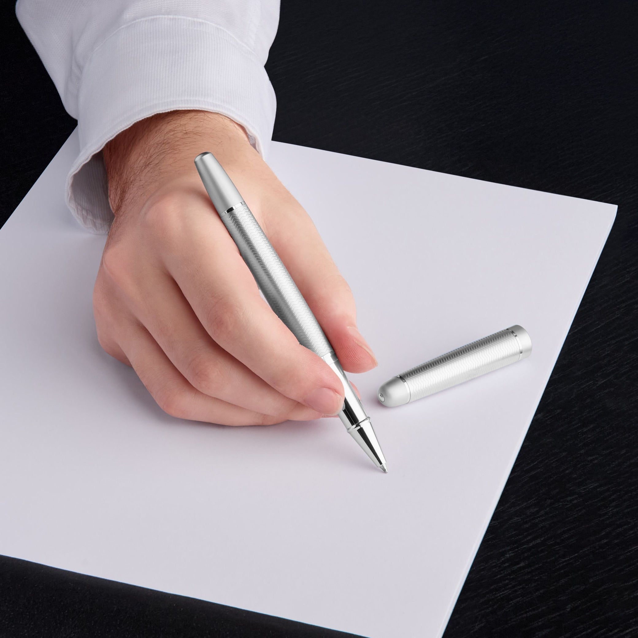 Rollerball pen Holborn Chrome