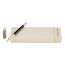 Rollerball pen Holborn Black &amp; Rosegold