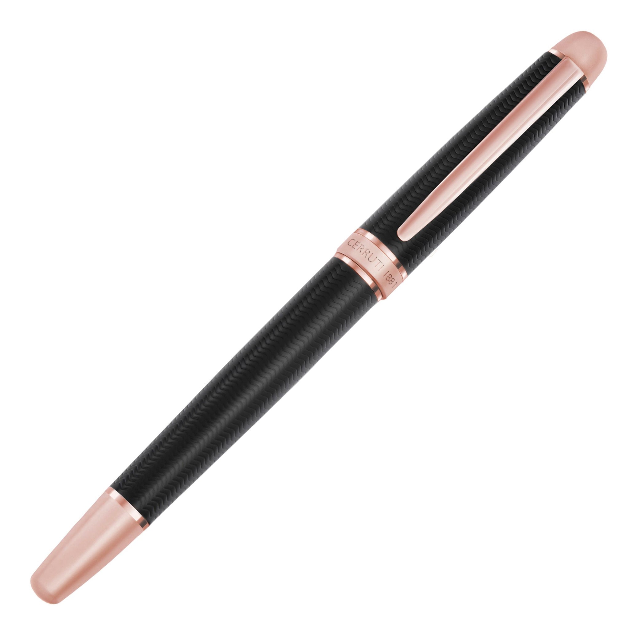 Rollerball pen Holborn Black &amp; Rosegold