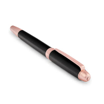 Rollerball pen Holborn Black &amp; Rosegold
