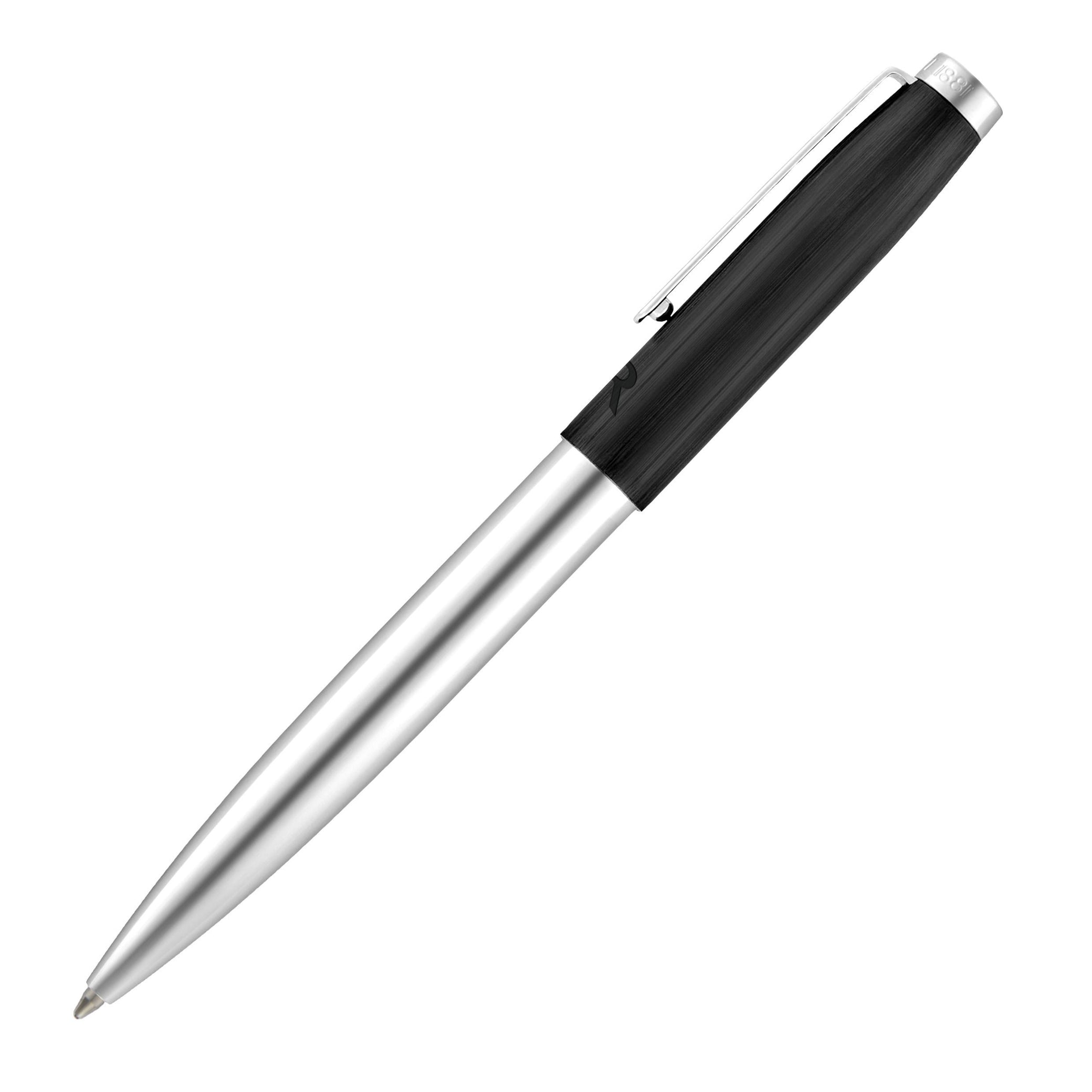 Ballpoint pen Rivington Black &amp; Chrome