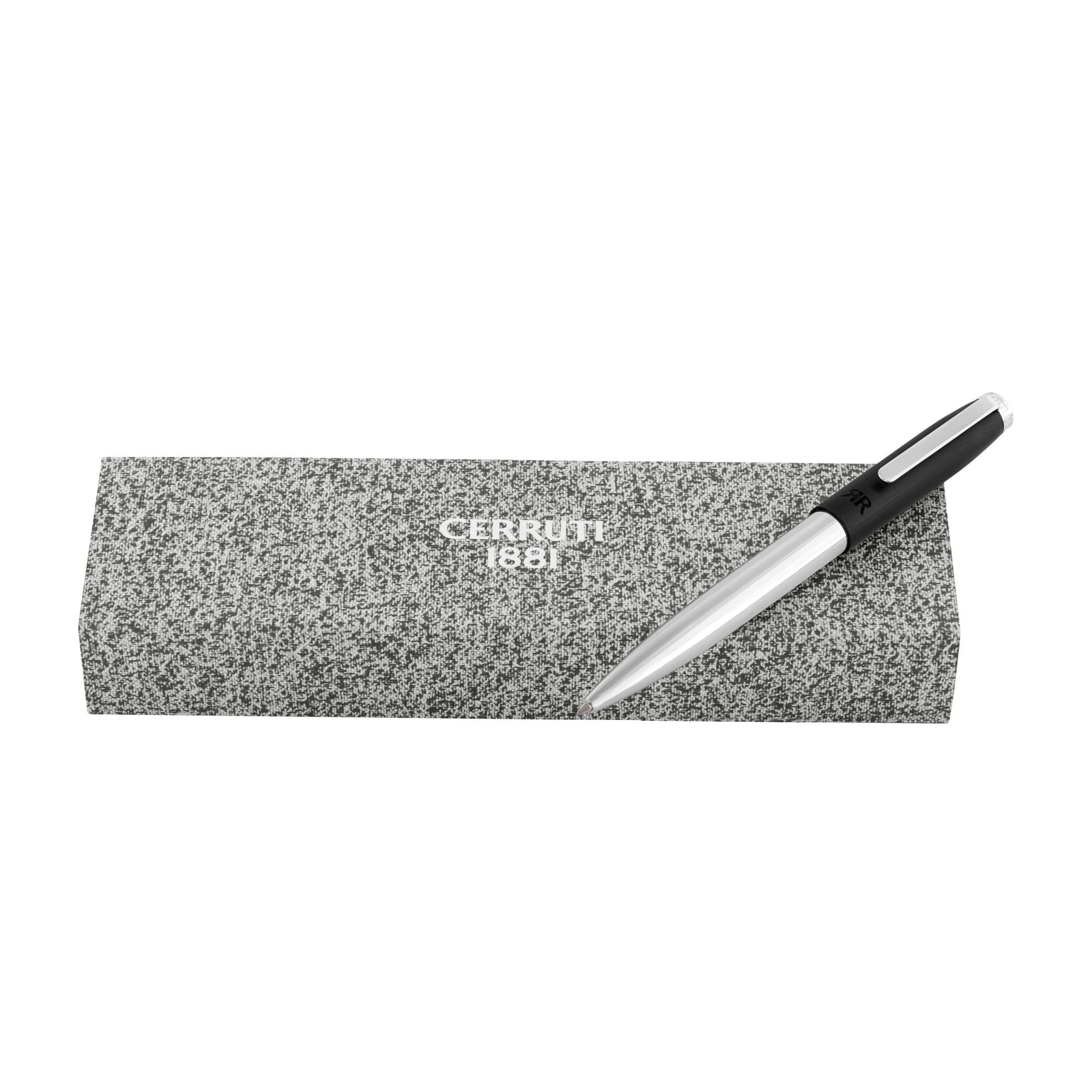 Ballpoint pen Rivington Black &amp; Chrome