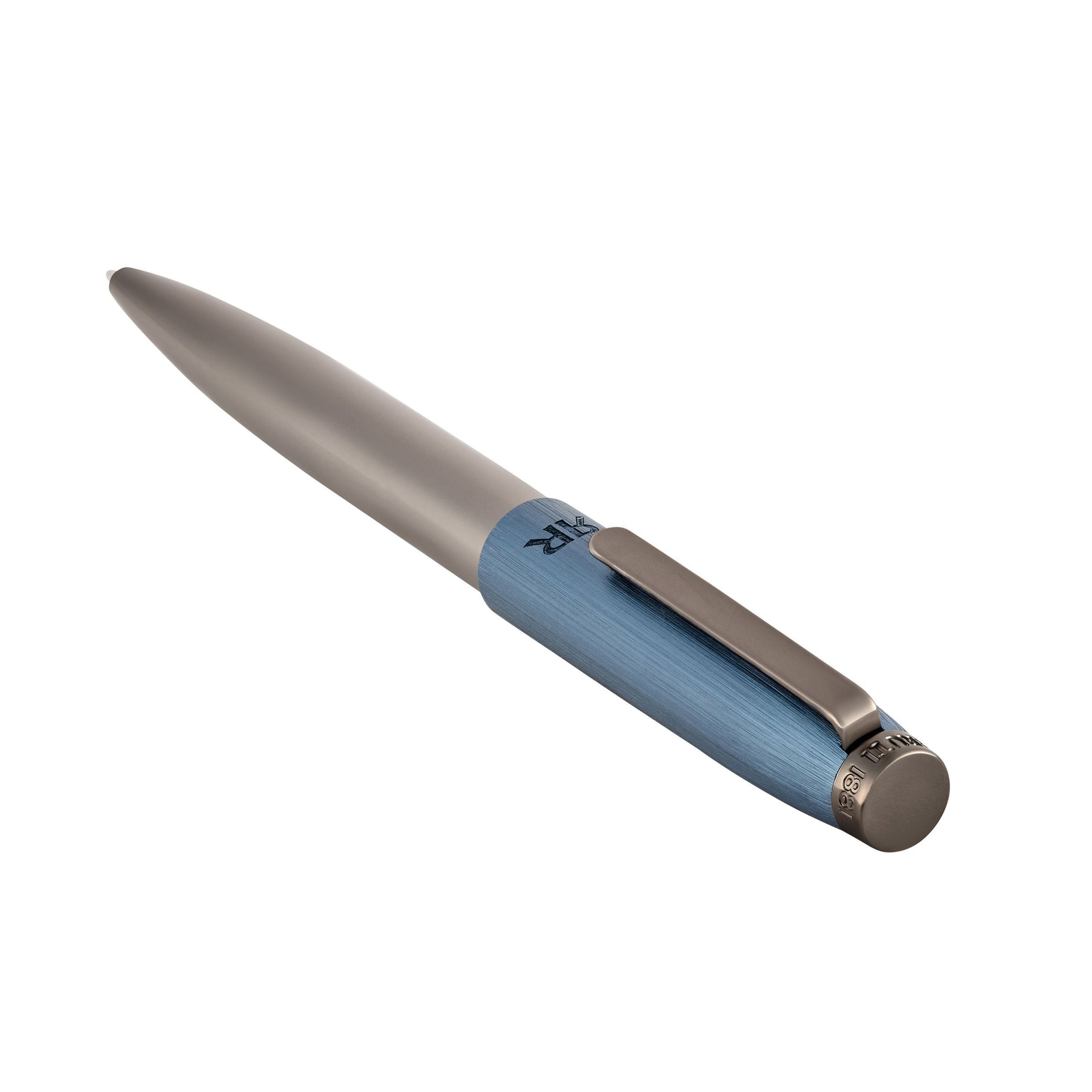 Stylo bille Rivington Bleu marine et bronze