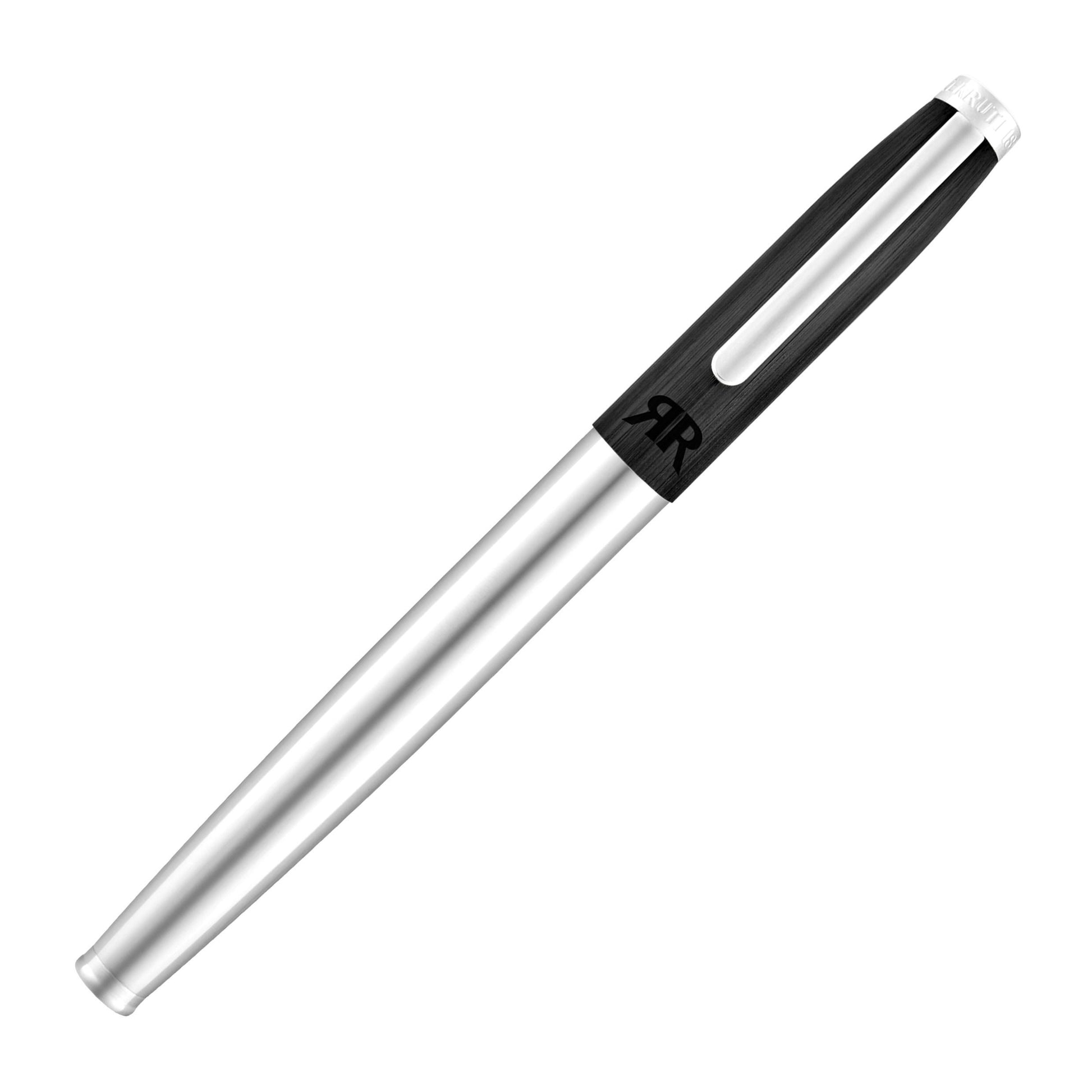 Rollerball pen Rivington Black &amp; Chrome