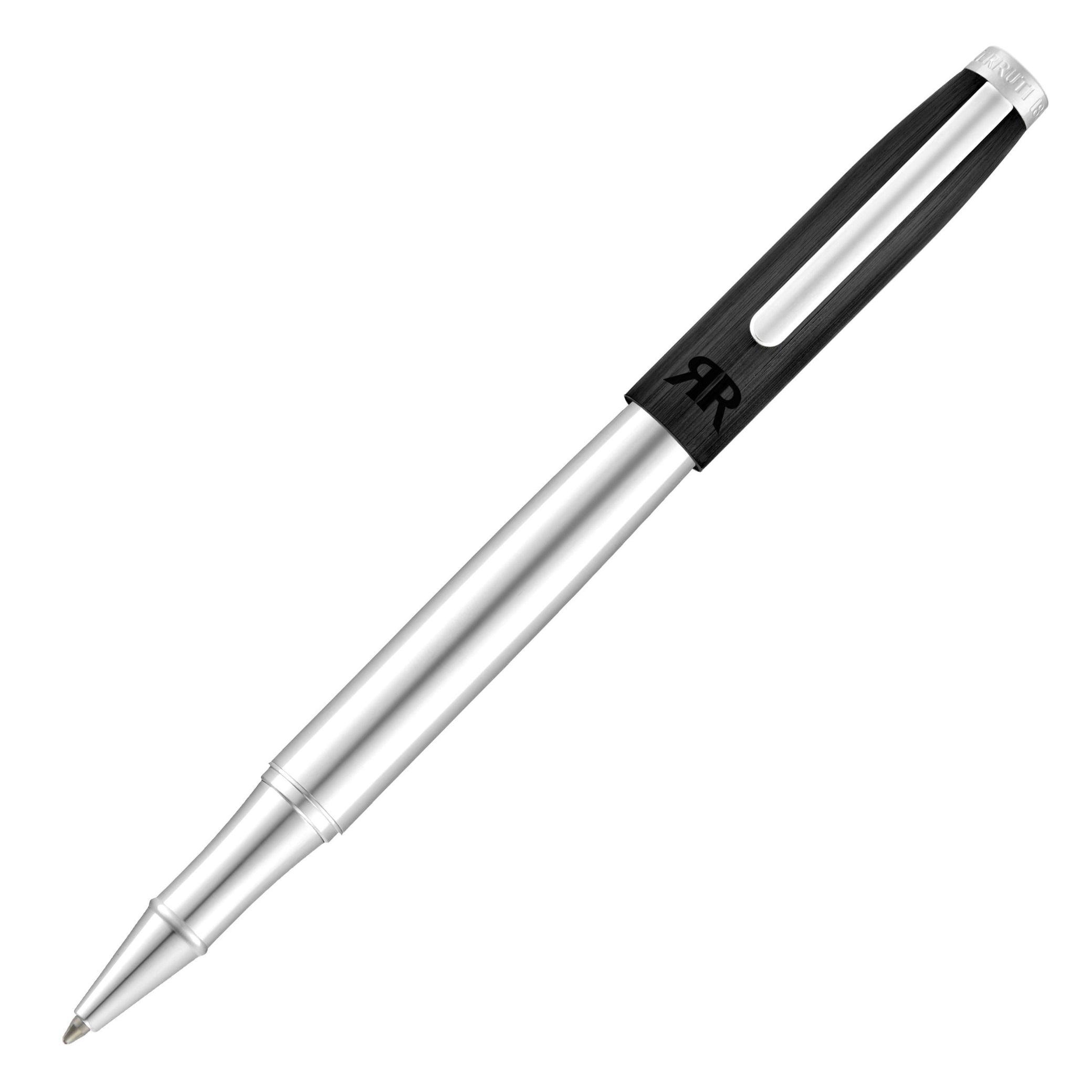 Rollerball pen Rivington Black &amp; Chrome