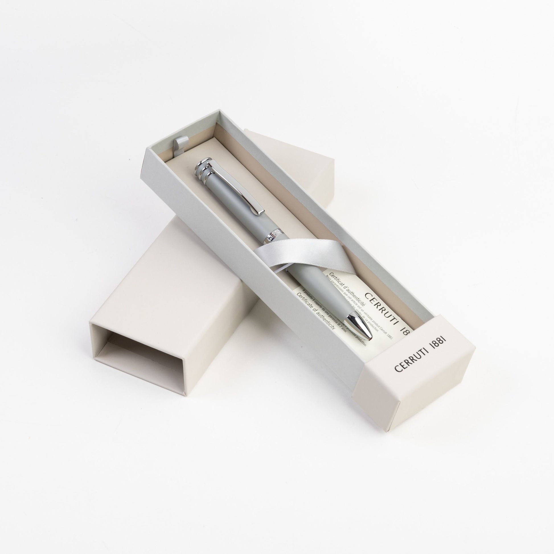 Stylo à bille Austin Gris/argenté