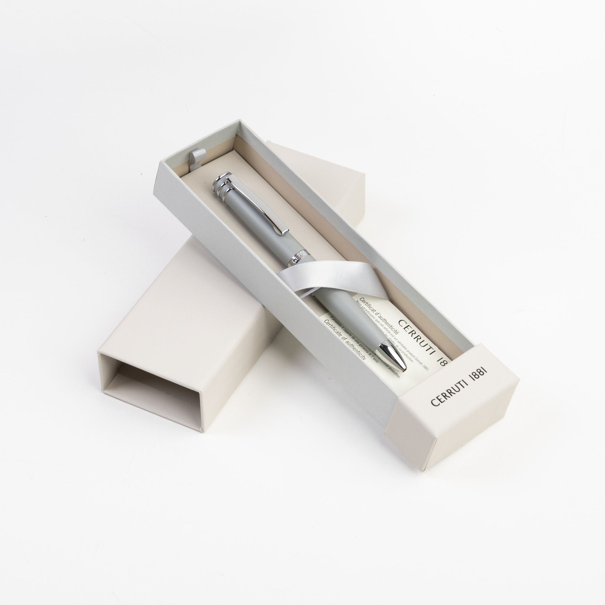 Stylo à bille Austin Gris/argenté