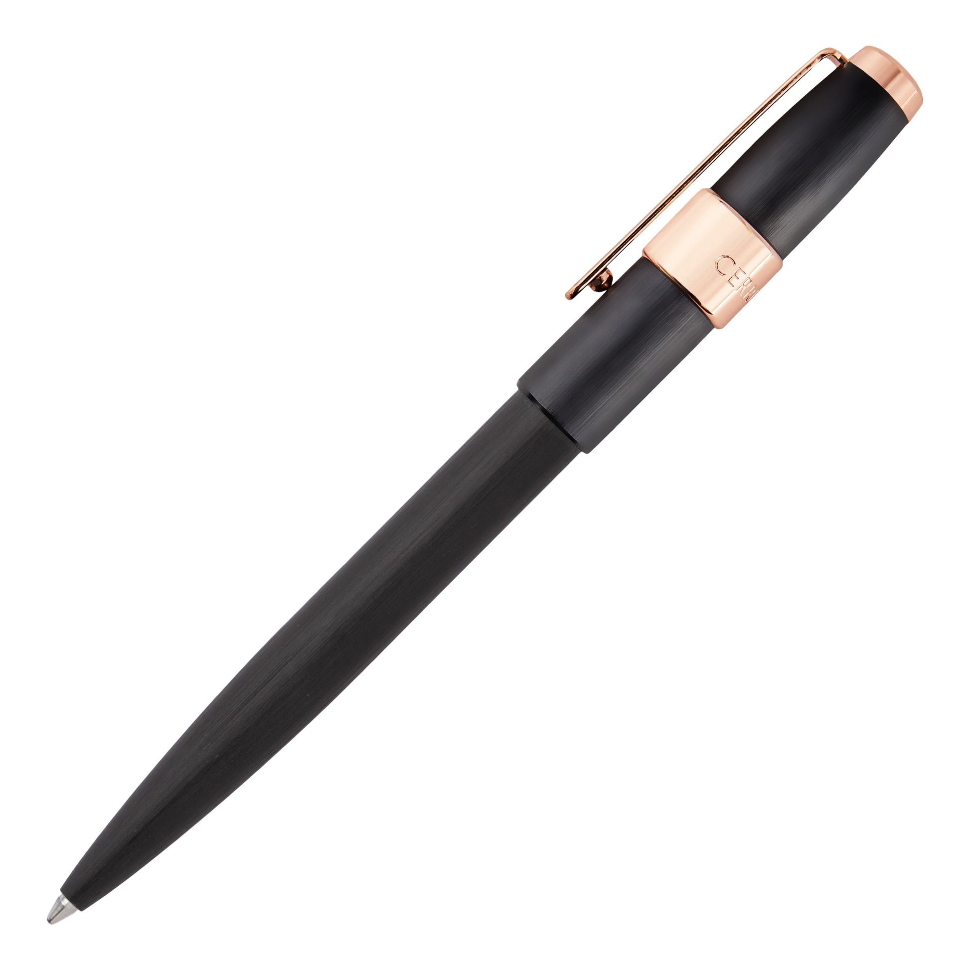Stylo à bille Block Brossé Noir