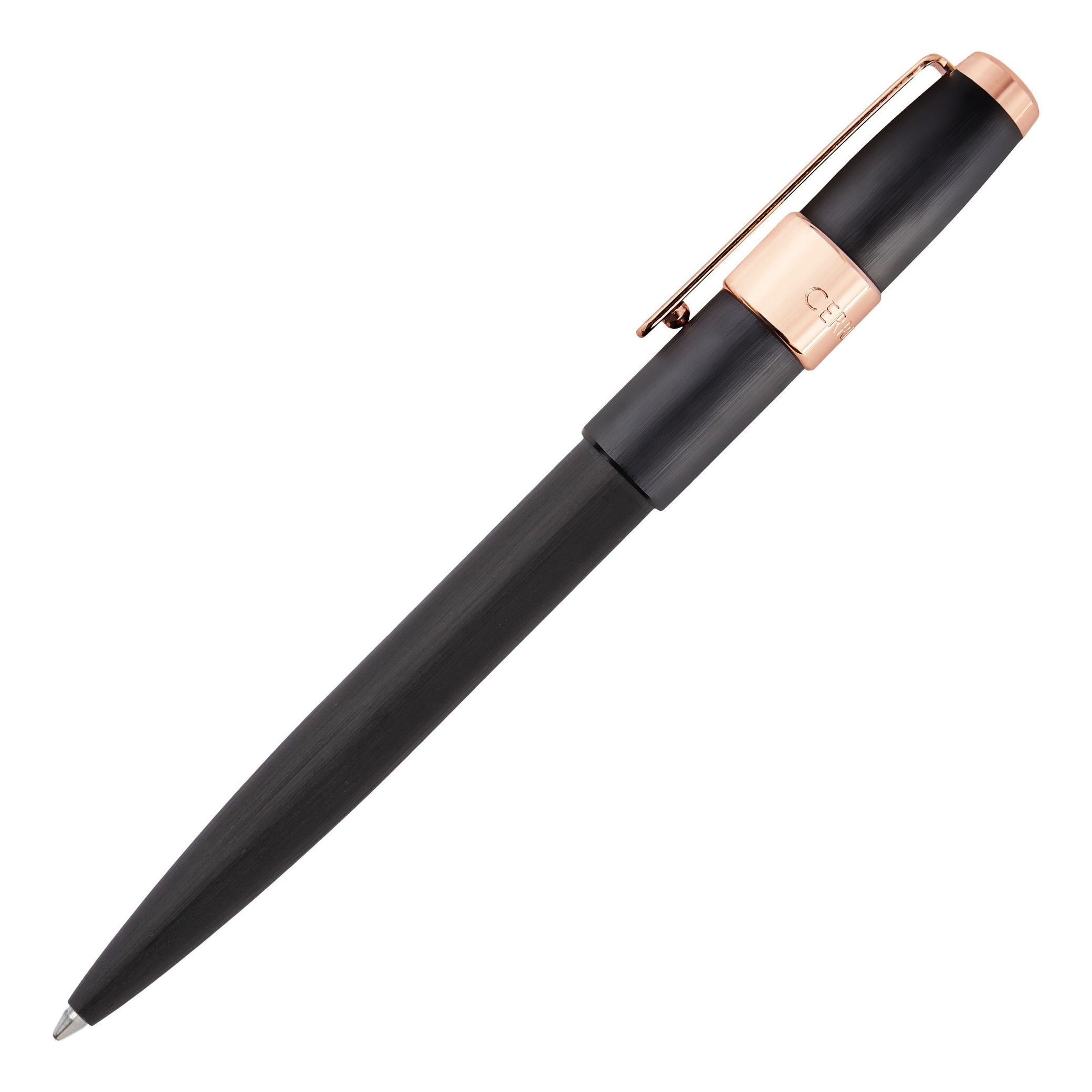 Stylo à bille Block Brossé Noir