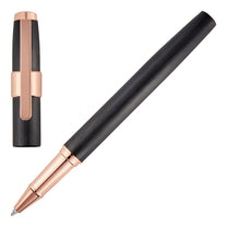 Rollerball pen Block Brushed Black