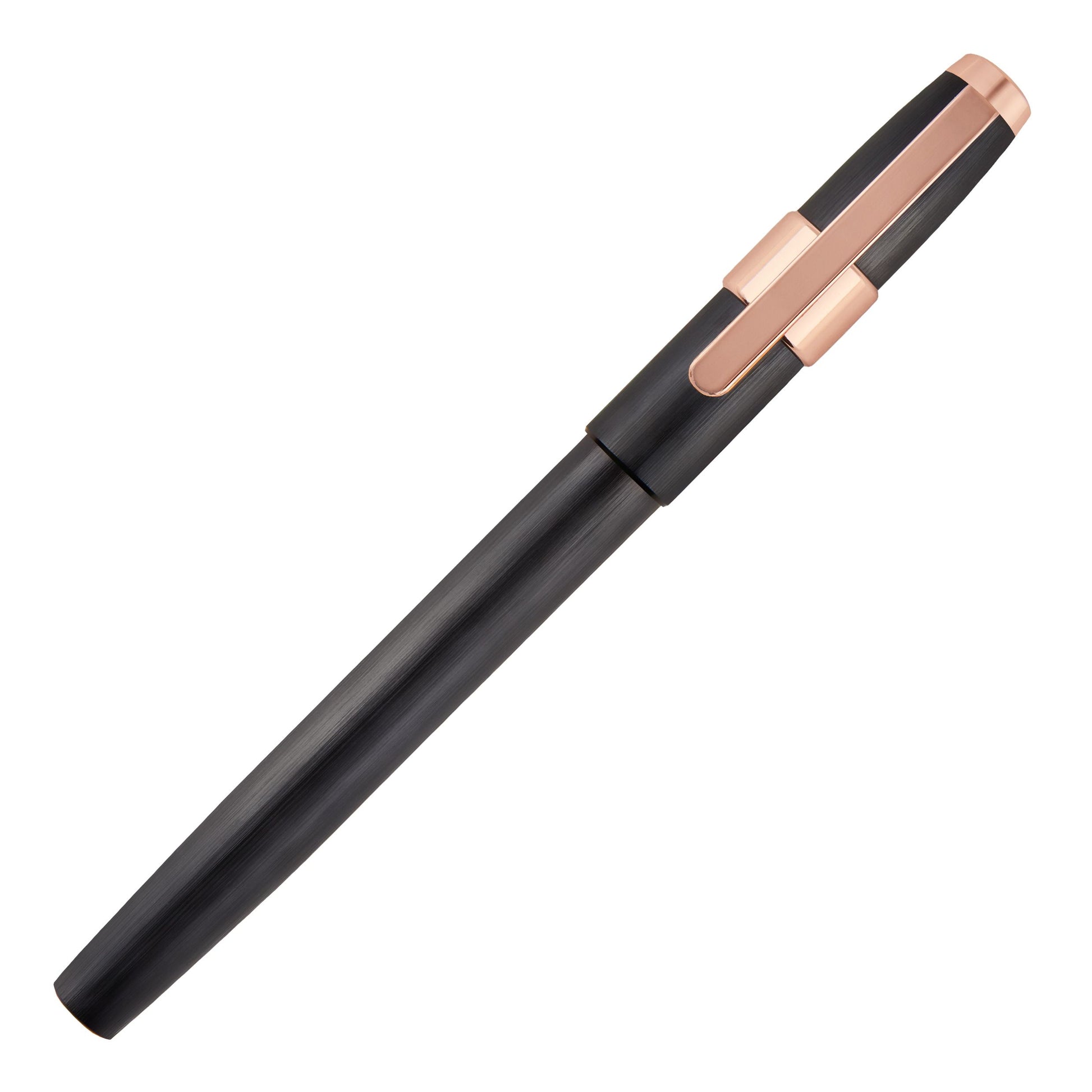 Rollerball pen Block Brushed Black