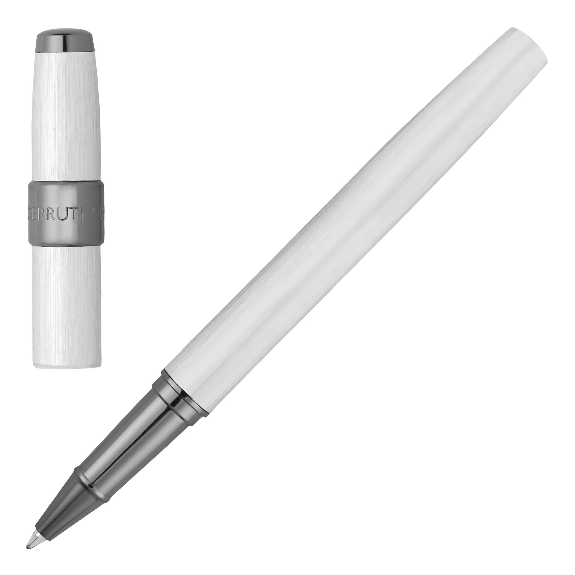 Rollerball pen Block Brushed Chrome