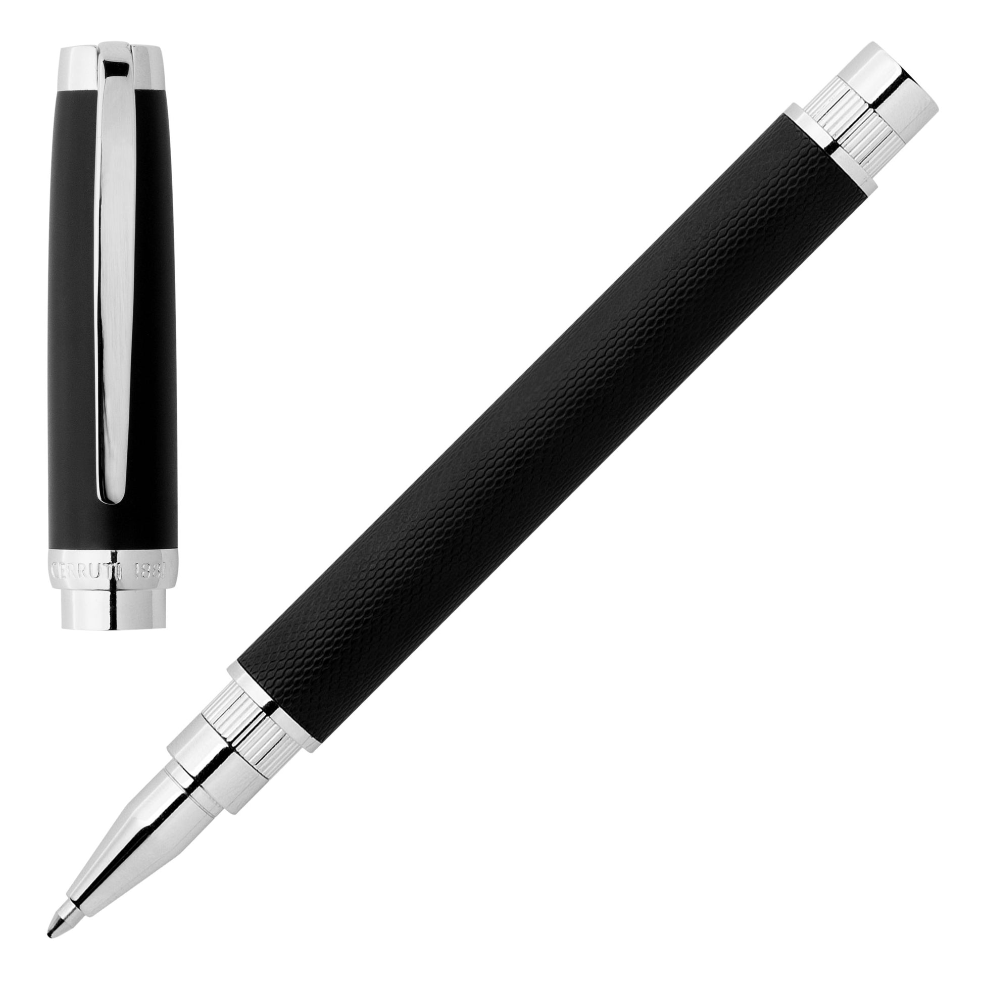 Rollerball pen Myth Black Chrome