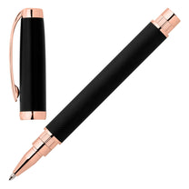 Rollerball pen Myth Black Rose Gold