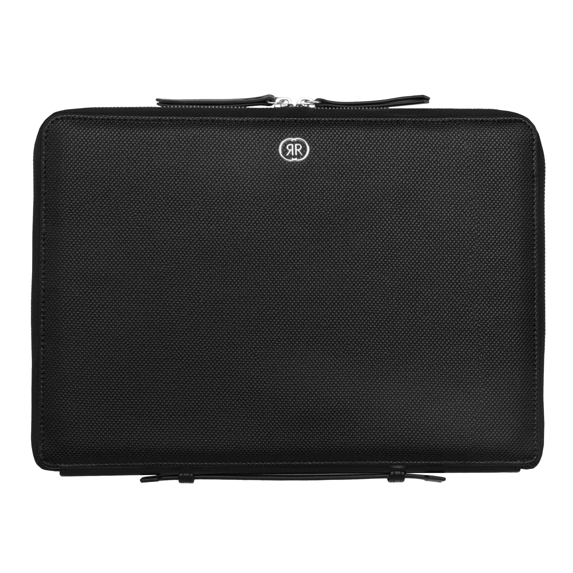 Conference folder zip A4 Regent Black