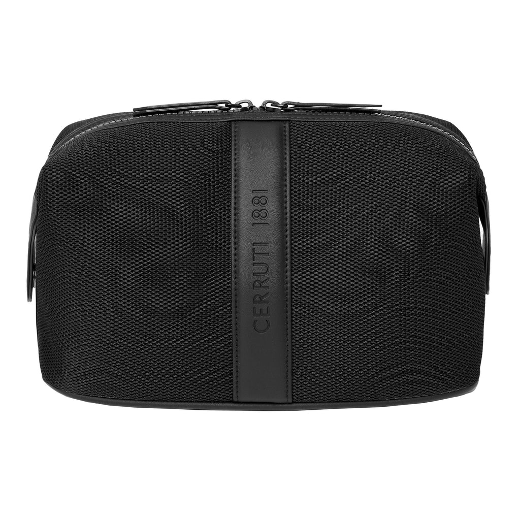 Toiletry Bag Mesh Black