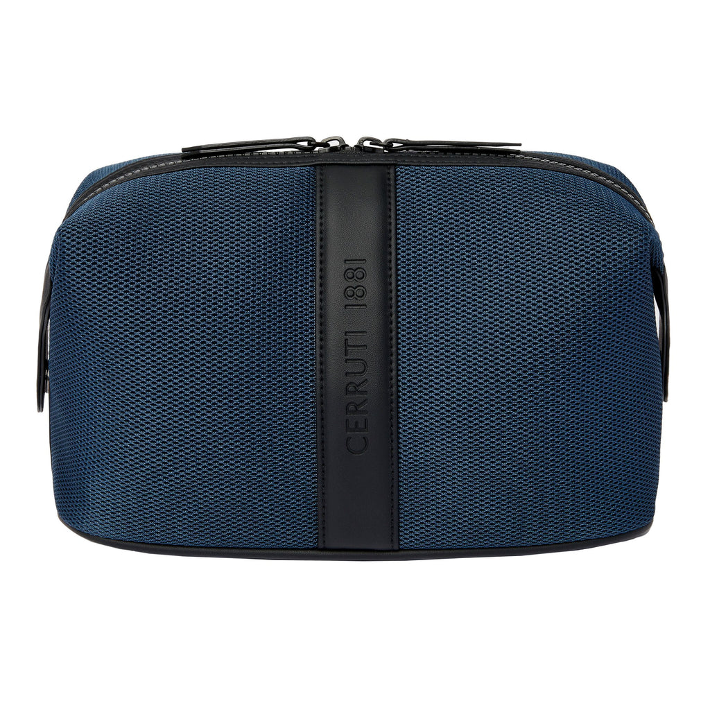 Toiletry Bag Mesh Blue