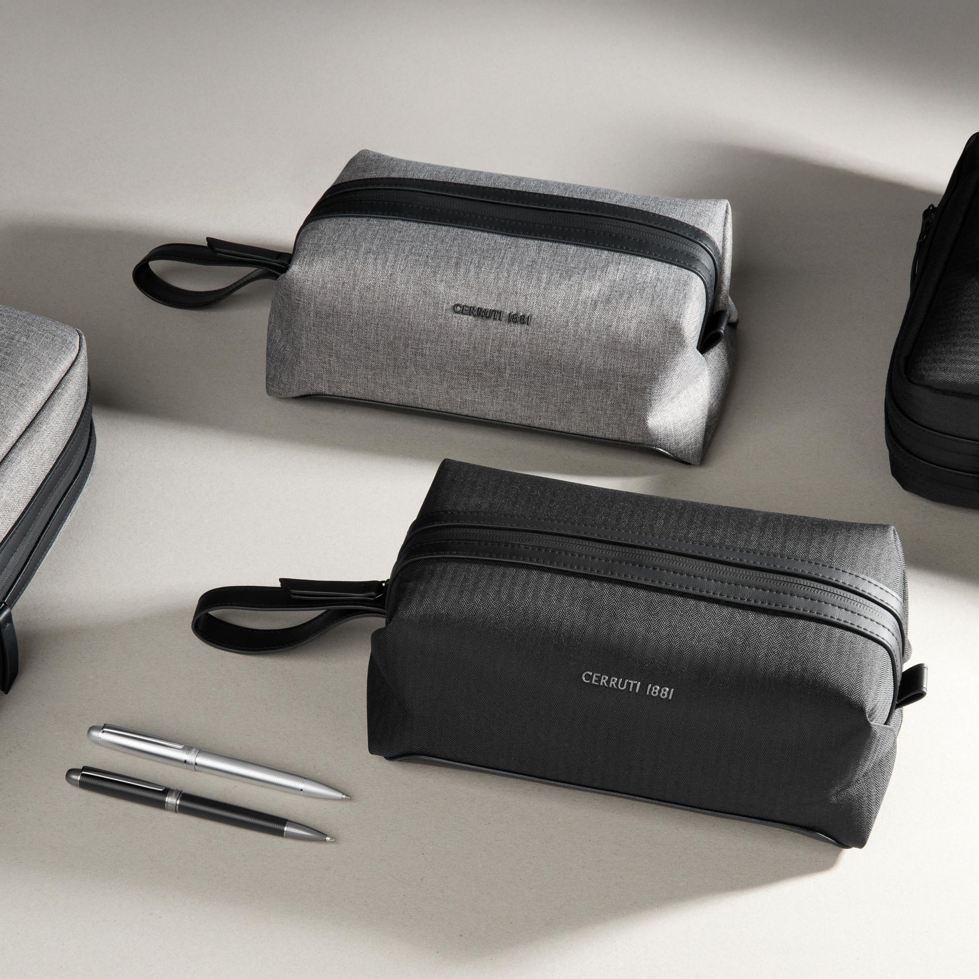 Toiletry Bag Holborn Light Grey
