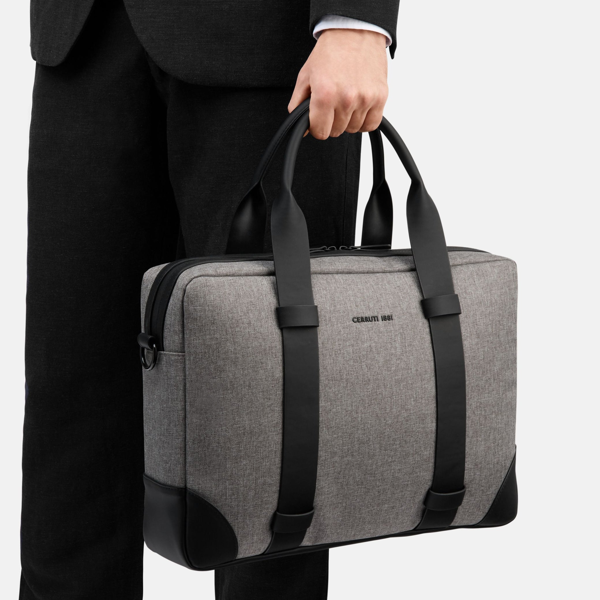 Document bag Holborn Light Grey