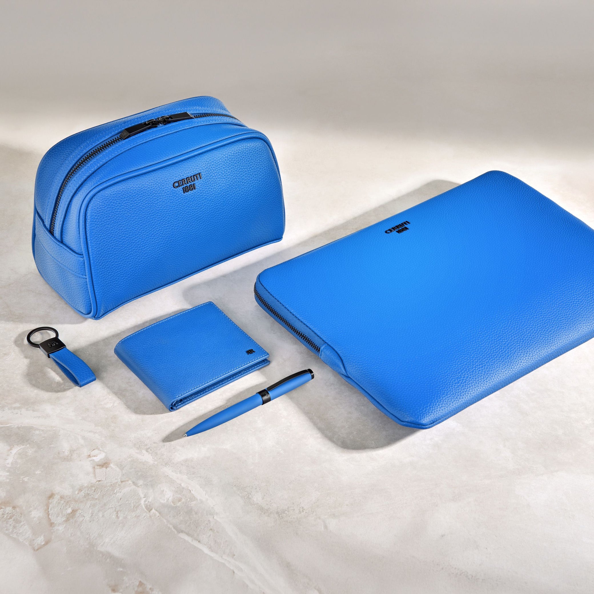Laptop sleeve Jefferson Bright Blue
