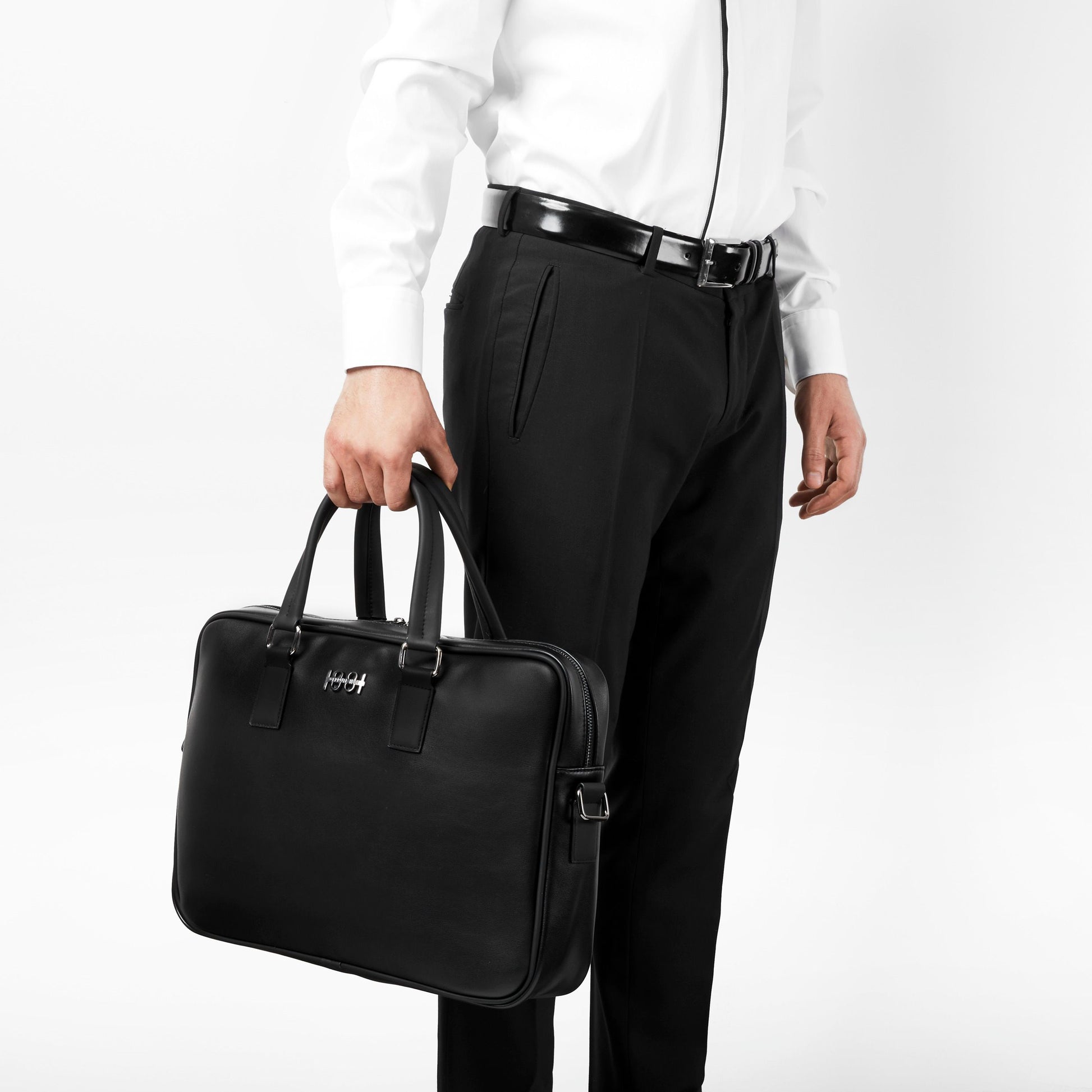 Sacoche d'ordinateur portable Irving Noir