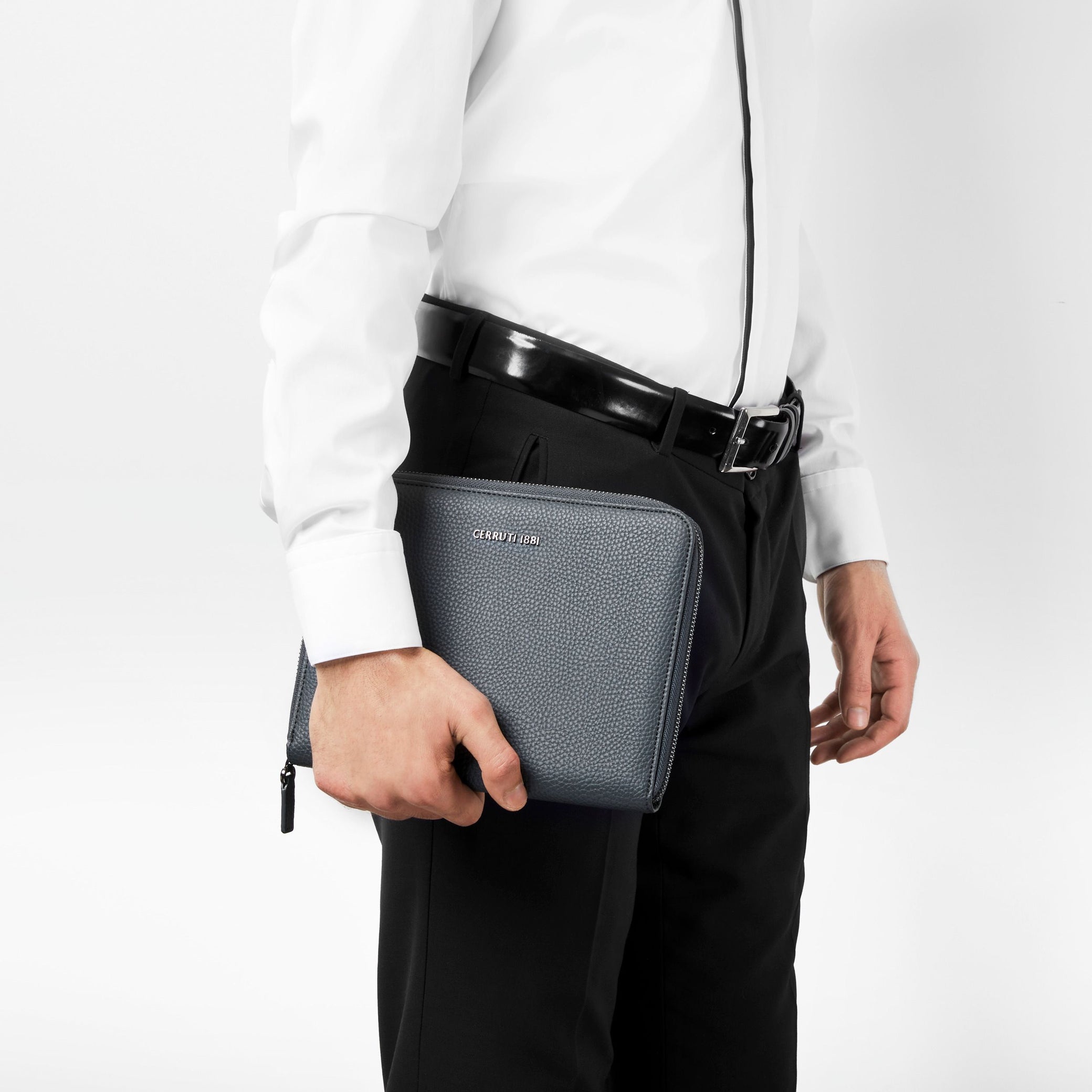 Conference folder A5 Hamilton Dark Blue