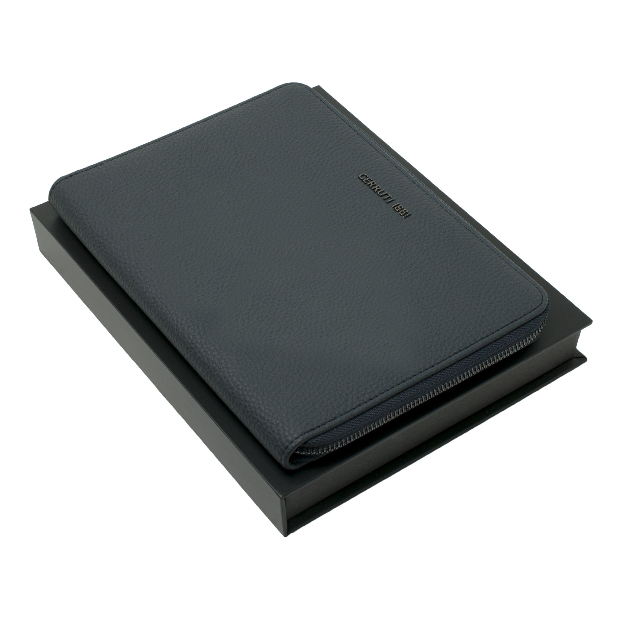 Conference folder A5 Hamilton Dark Blue