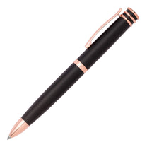 Stylo bille Austin Noir/or rose