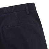 Straight-leg Cut Stretch-cotton Trousers